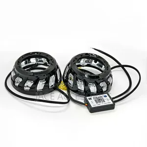 Fancy Car RGB Headlight Shrouds.