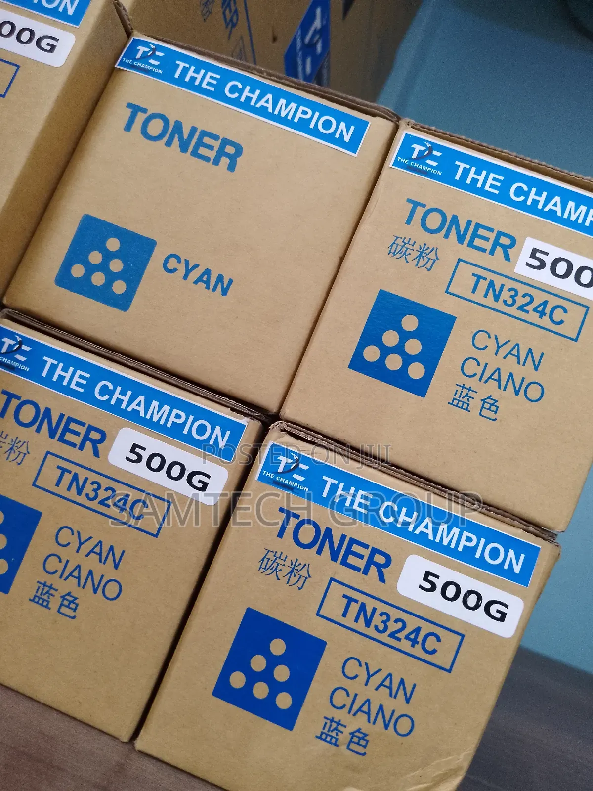 324 Cyan Toners Readily Available