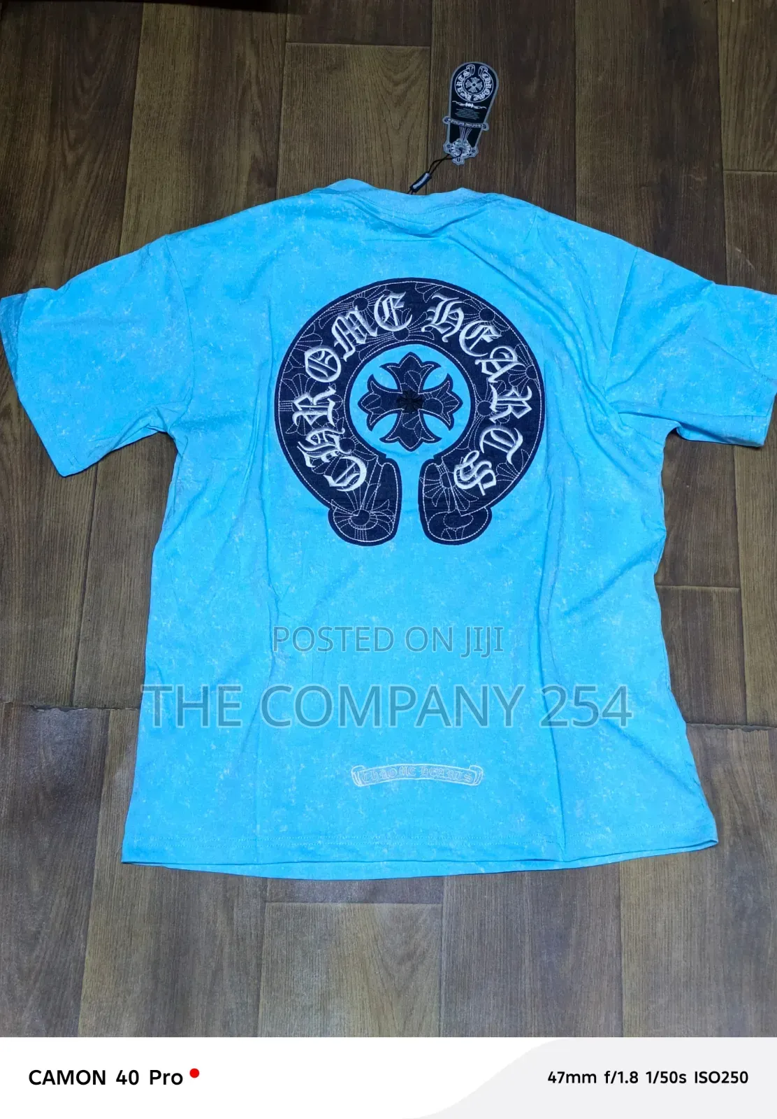 Quality Casual Designer Round Neck Chrome White T Shirts Available