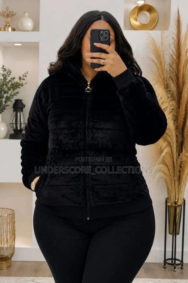 Fluffy Free Size Jackets - thumbnail 2