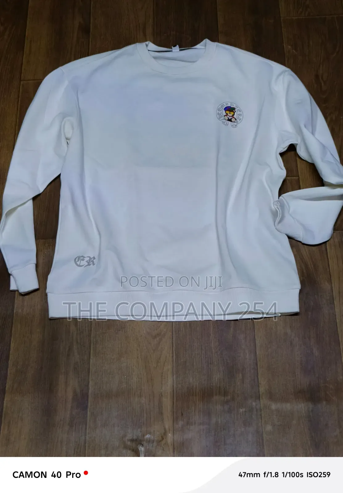 Quality Casual Long Sleeved Round Neck Sweater Shirts Restocked