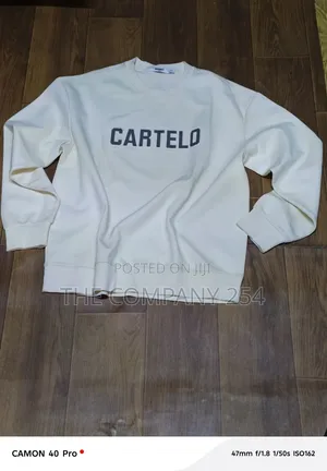 Quality Casual Long Sleeved Round Neck Sweater Shirts Restocked