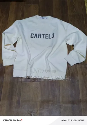 Quality Casual Long Sleeved Round Neck Sweater Shirts Restocked