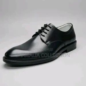 Premium Black Leather Shoes – All Sizes Available