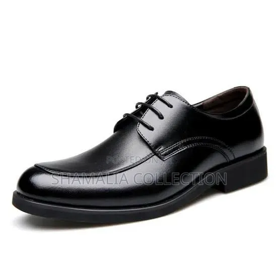 Premium Black Leather Shoes – All Sizes Available