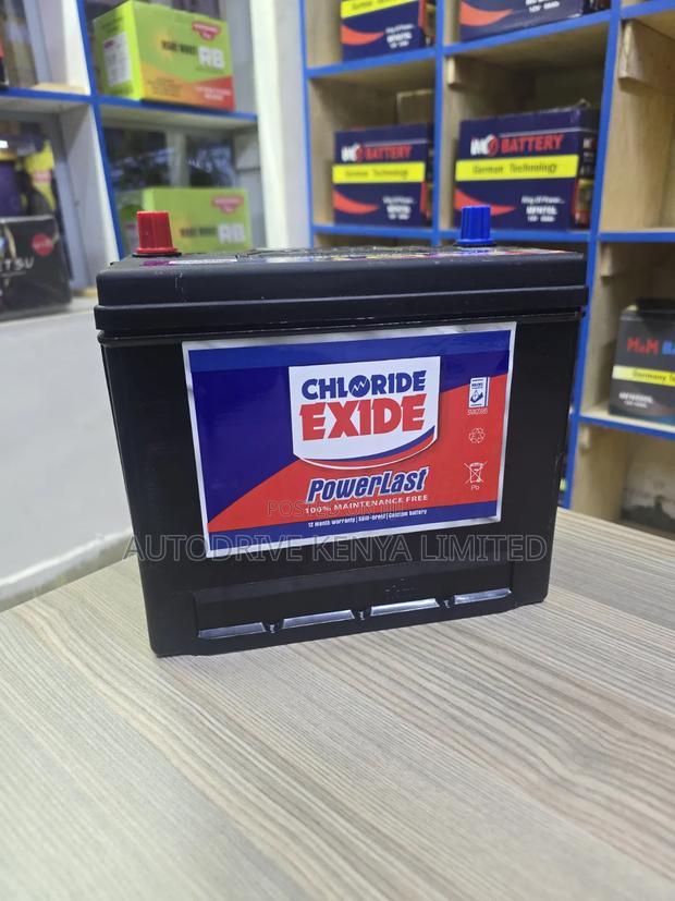 Ns60 045 Chloride Exide Powerlast Battery - thumbnail 2