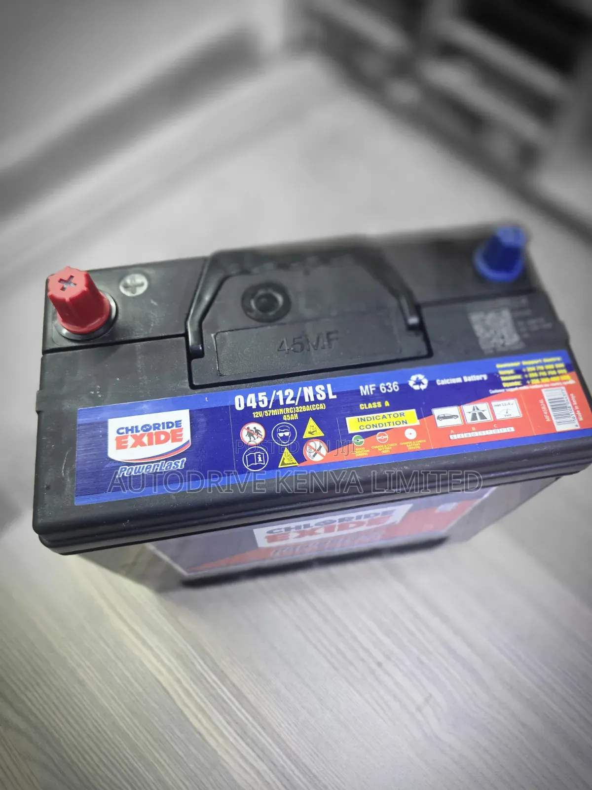 Ns60 045 Chloride Exide Powerlast Battery
