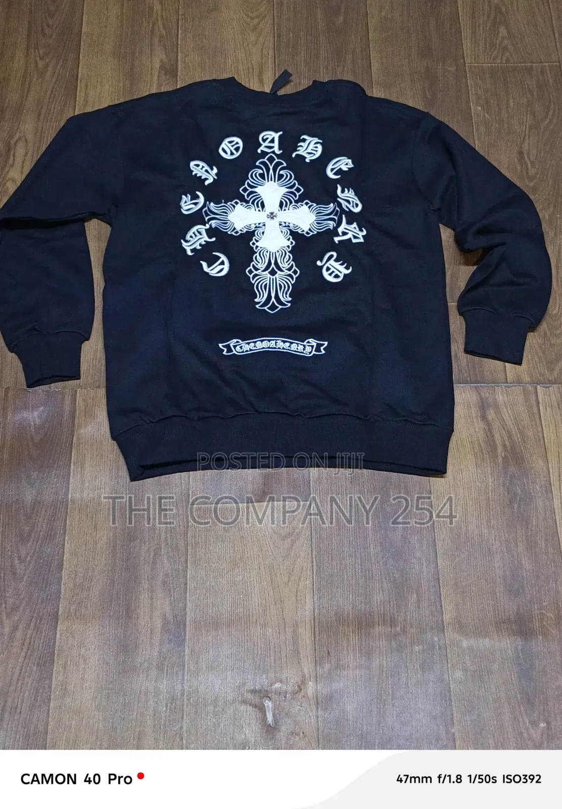Quality Casual Round Neck Chrome Hearts Sweater Shirts Available