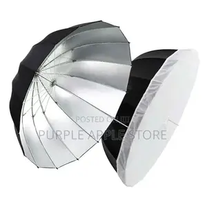 165cm Parabolic Deep Reflective Umbrella White