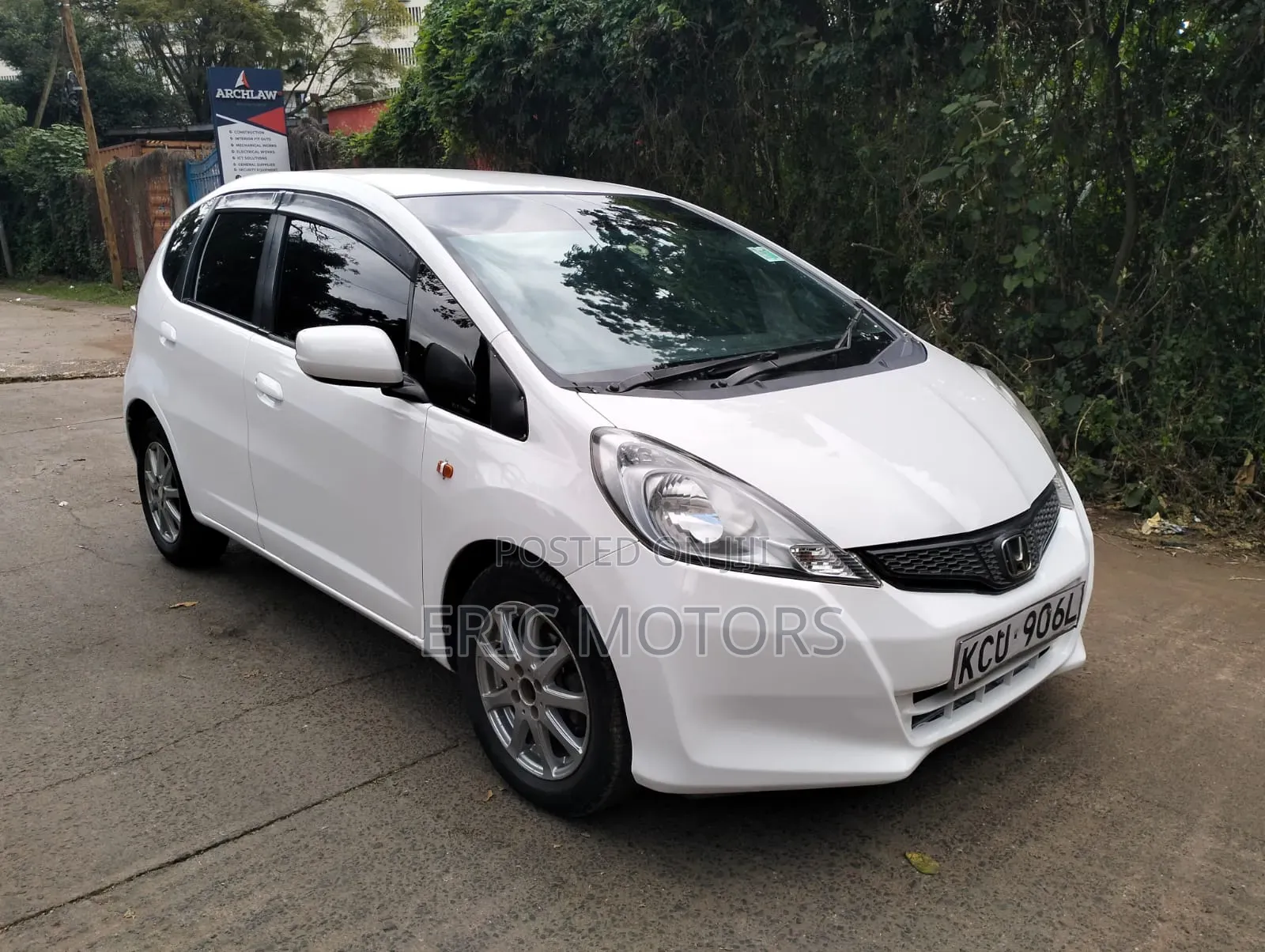 Honda Fit 2012 White