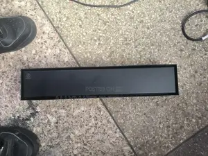Black Floor Drain 80cm