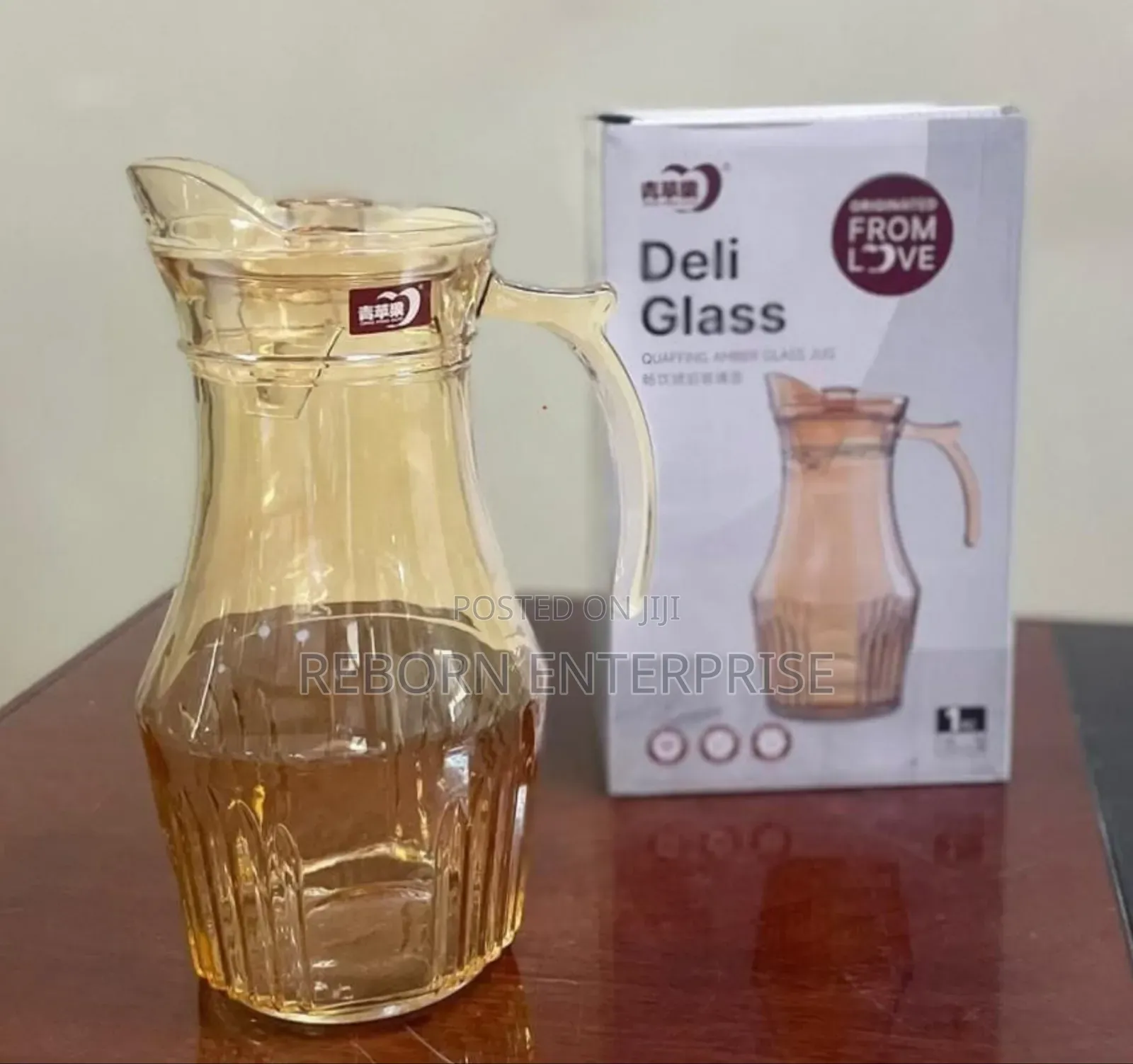 1.2 Litres Glass Water Glass Jug