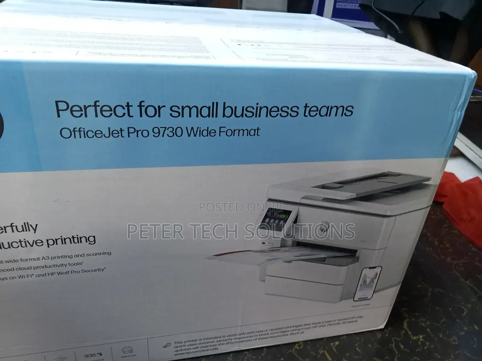 Hp Officejet Pro 9730 Wide Format All-in-One Printer