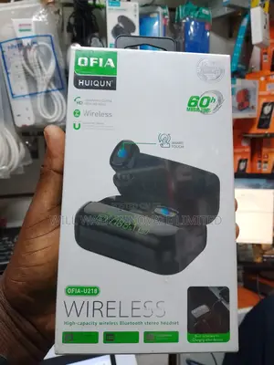Ofia-U218 Wireless Bluetooth Headset – 60h Music Time (Brand New)