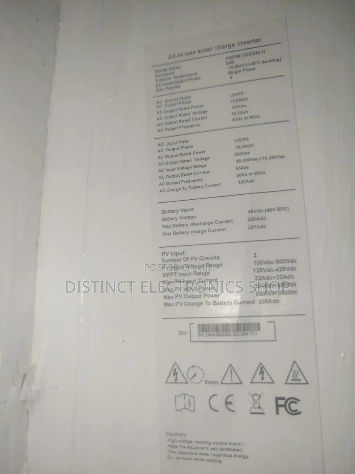 Highbrid Inverter48v, 10000watts