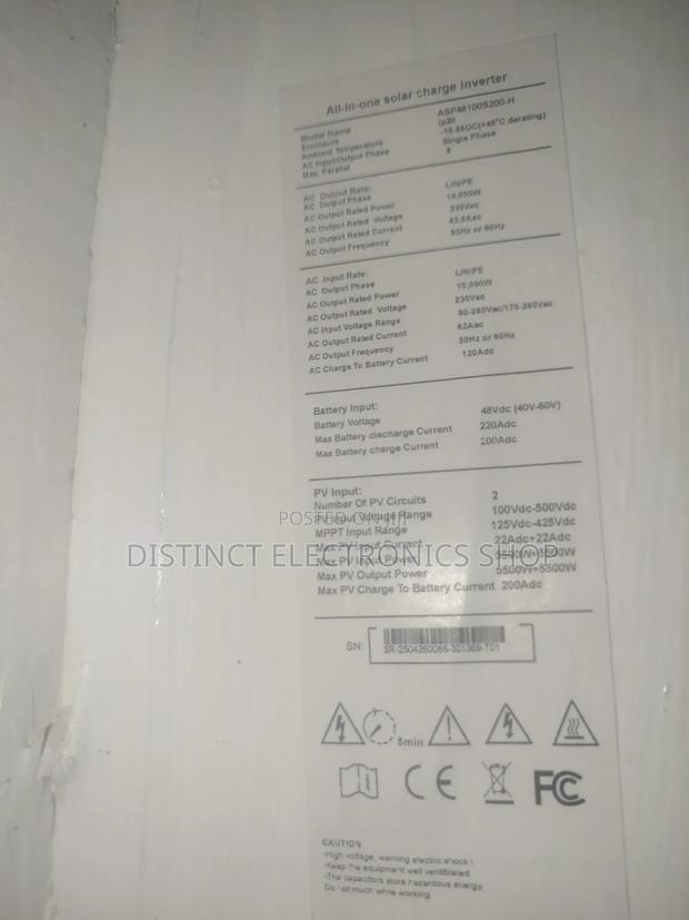Highbrid Inverter48v, 10000watts - thumbnail 3