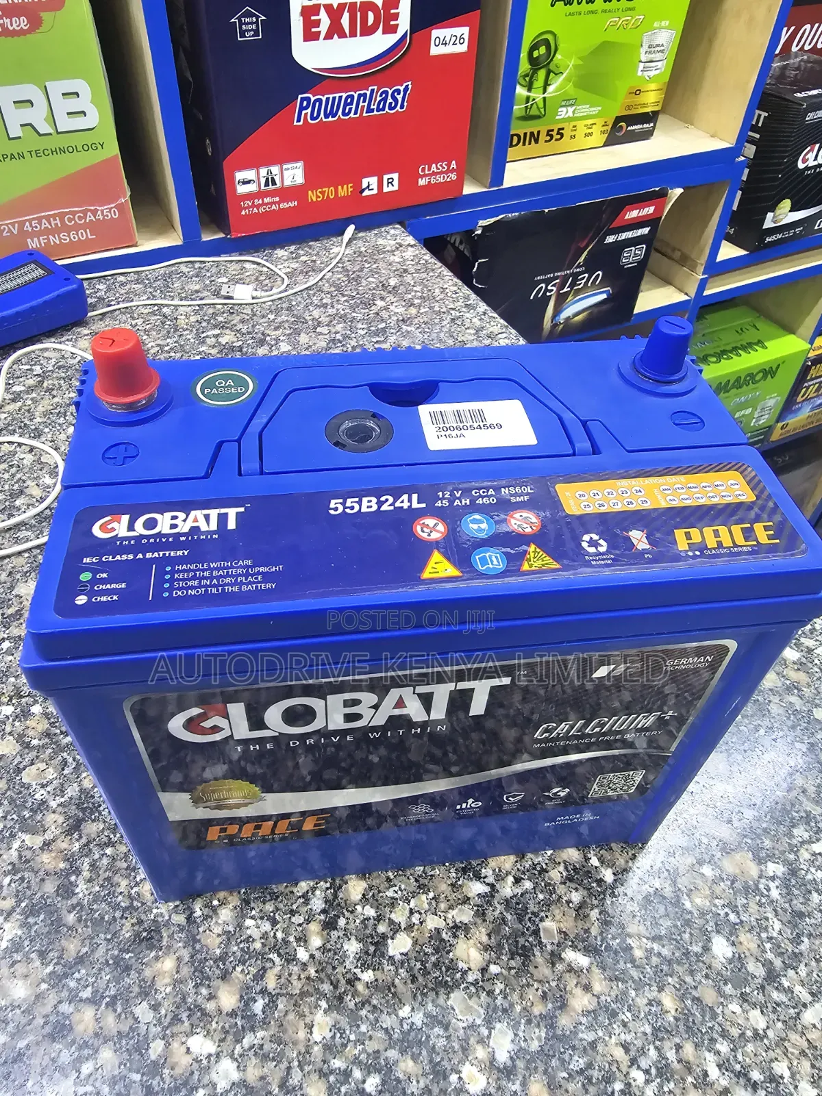 Ns60 Globatt Car Battery