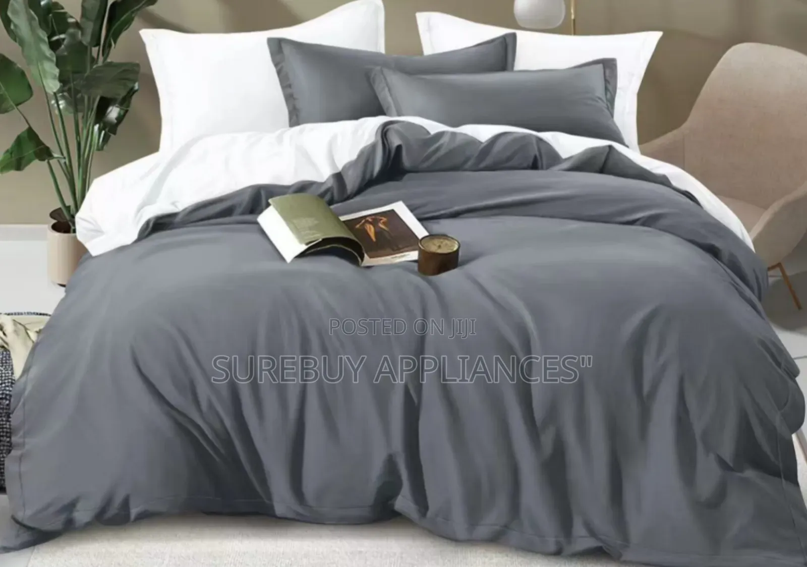 2 Sides 100% Cotton Duvet Cover