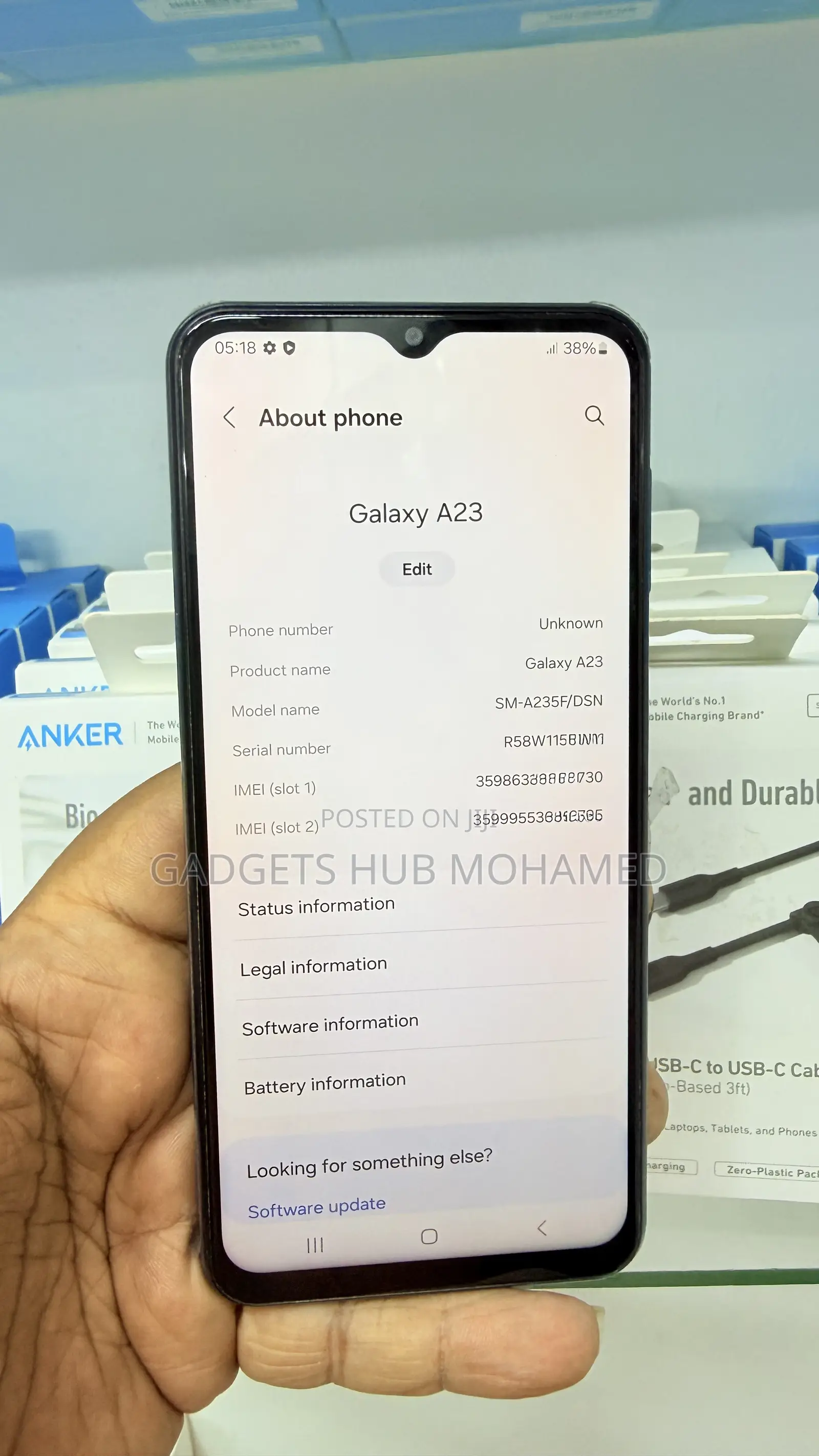 Samsung Galaxy A23 128 GB Black