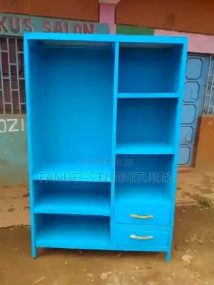 Blue Cloth Cabinet