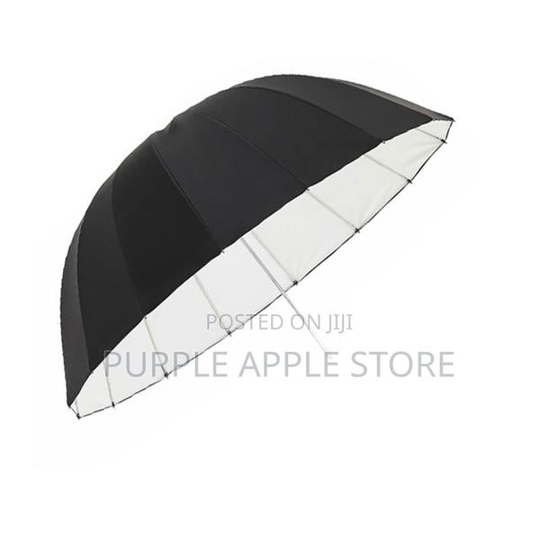 105cm Parabolic Deep Reflective Umbrella White Interior - main view