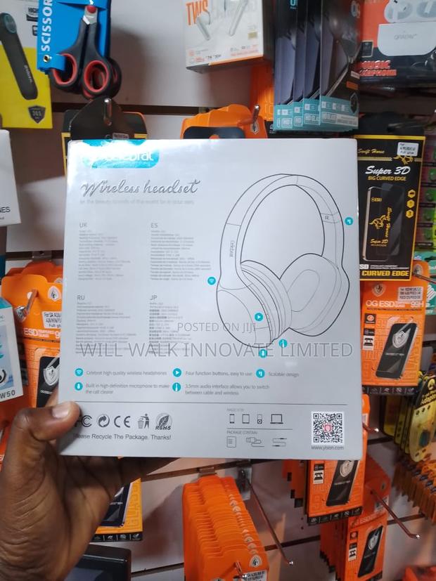 Celebrat A18 Wireless Bluetooth Headset – Extra Bass (Brand New)