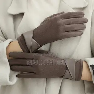 Women Winter Thermal Touchscreen Gloves Warm Suede Windproof Fleece