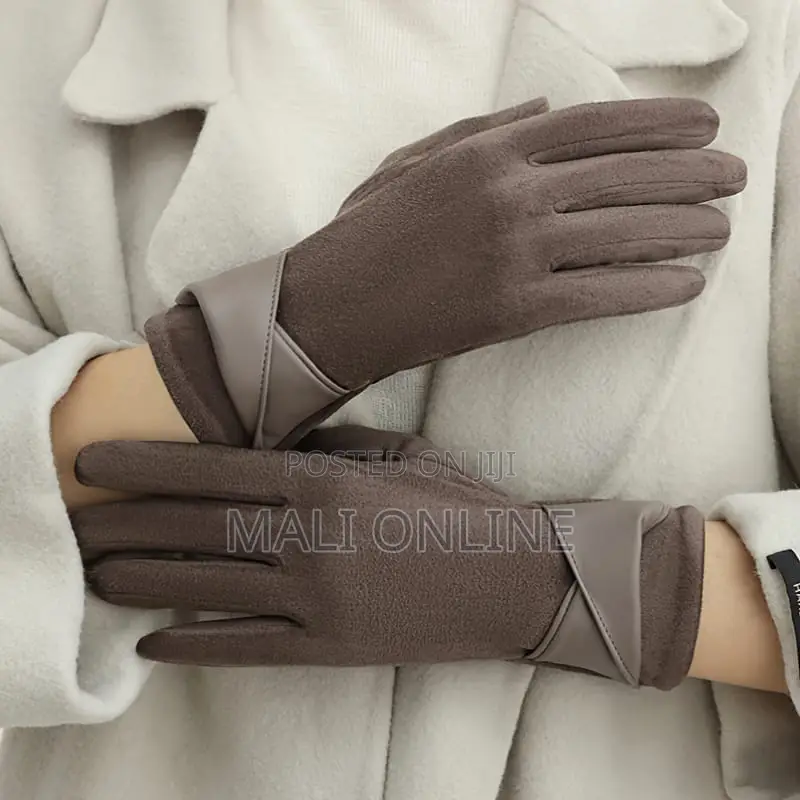Women Winter Thermal Touchscreen Gloves Warm Suede Windproof Fleece