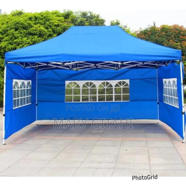 3×6. Pop Up Gazebo Canopy Tent With 3 Window Side Walls.