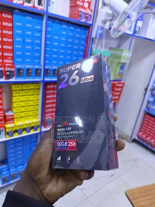 New Itel S26 Ultra 256 GB Black - thumbnail 3
