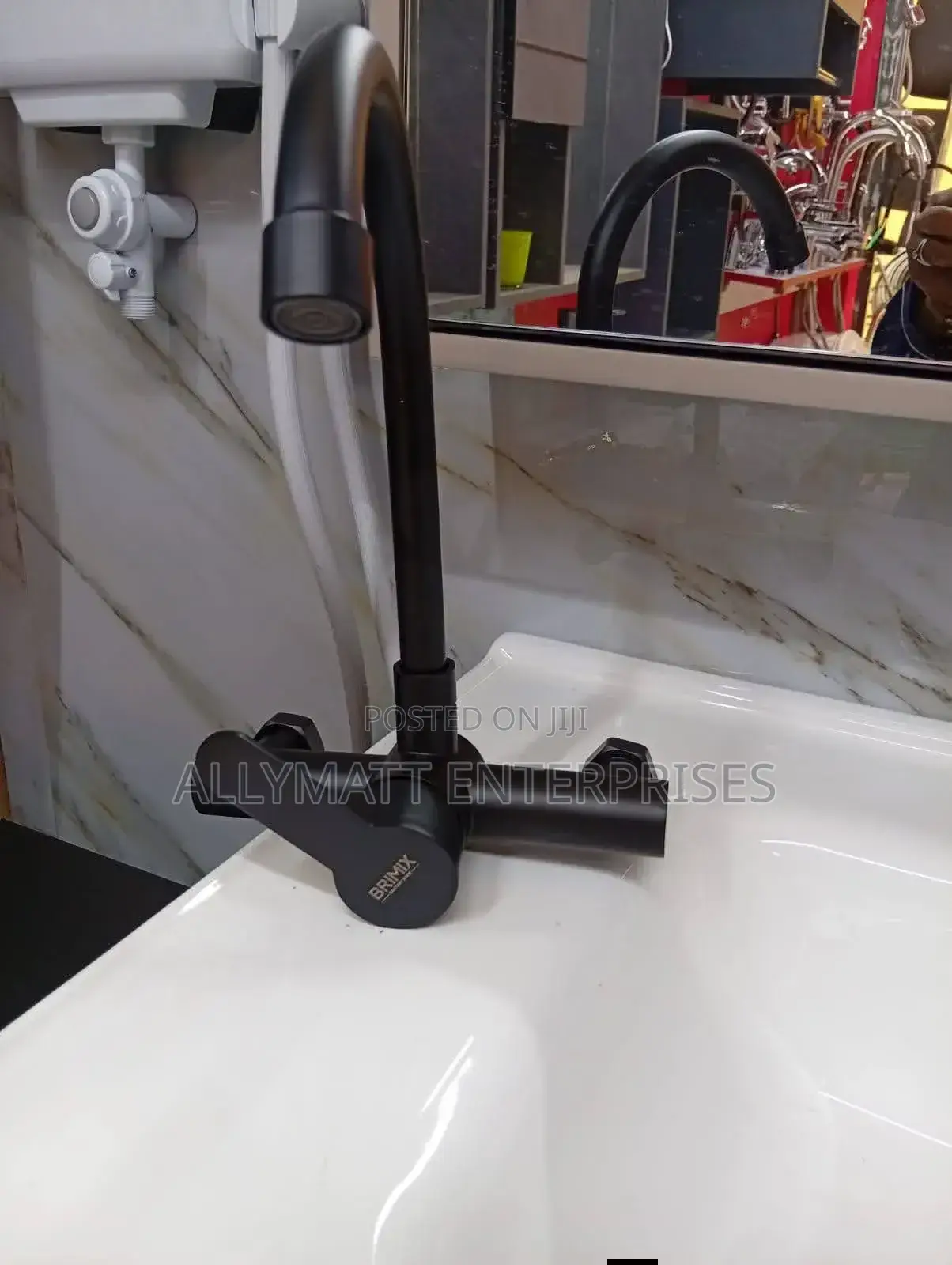 Black Kitchen Mixer Wall