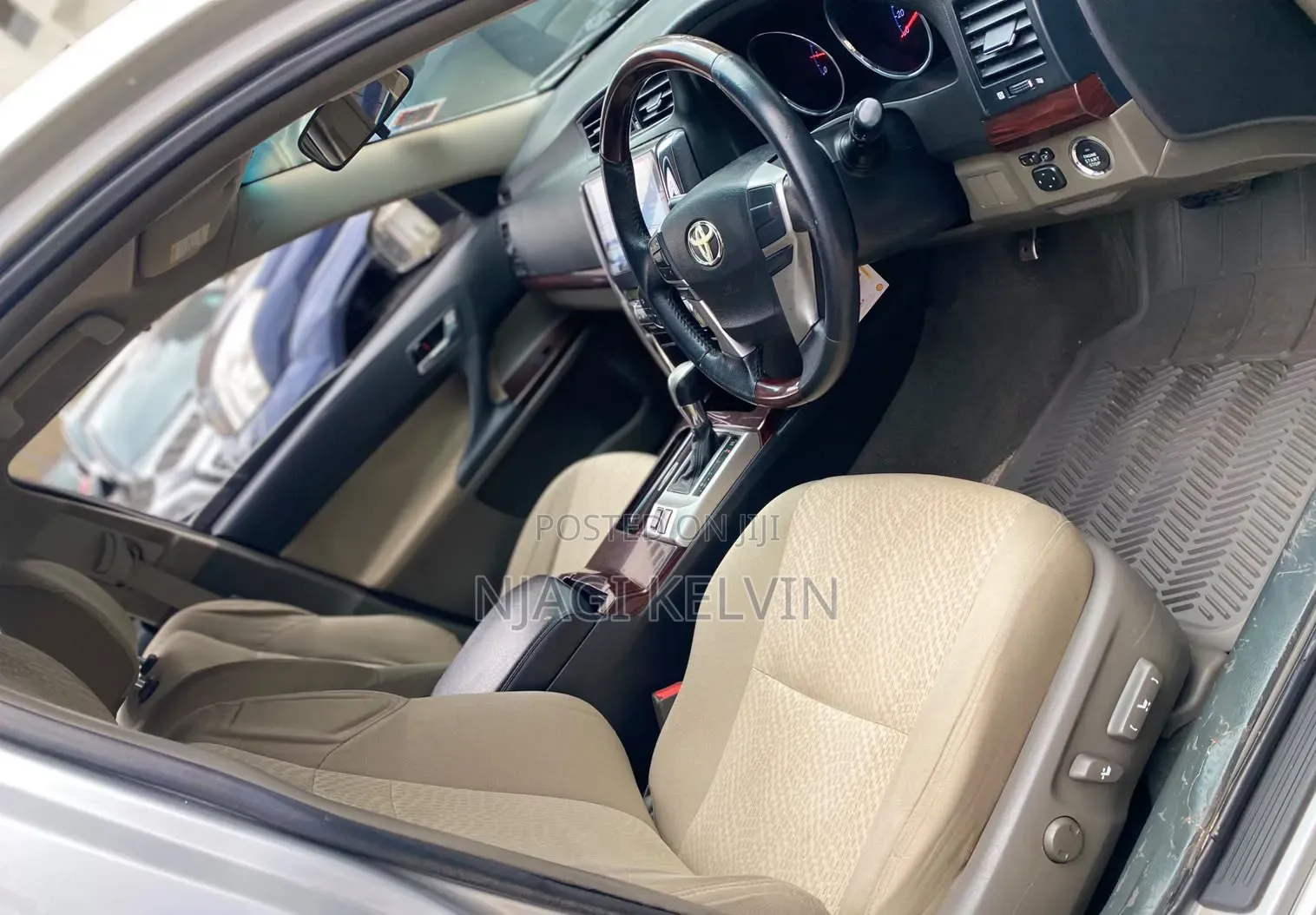 Toyota Mark X 2012 Silver
