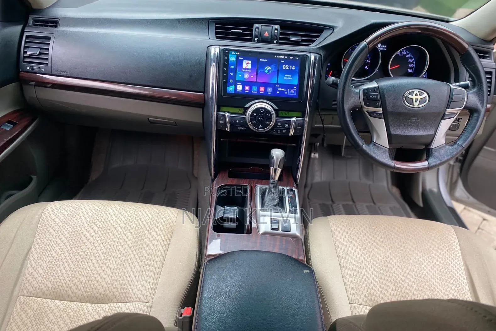 Toyota Mark X 2012 Silver