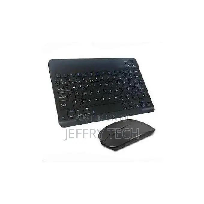 Rechargeable Bluetooth Keyboard and Mouse for iPhones, iPad, Android,
