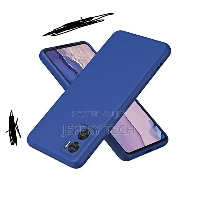 Silicone Case for Motorola Moto E22/E22i - Shockproof, Anti-Fingerprin