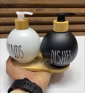 Hands Dishes Ceramic Soap Dispensers
