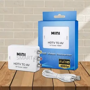 Wide Compatibility Av2hdmi Audio And Video Converter 1080p Up Scaler