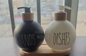 Hands Dishes Ceramic Soap Dispensers