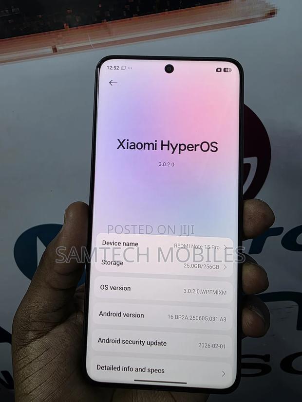 Xiaomi Redmi Note 15 Pro 256 GB Black - thumbnail 4