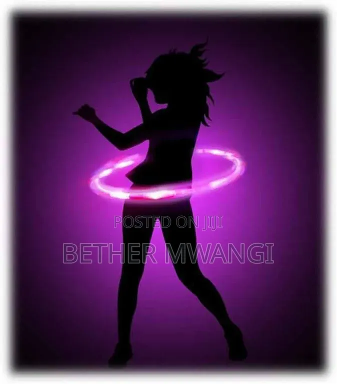 Flashing Hula Hoop in Led