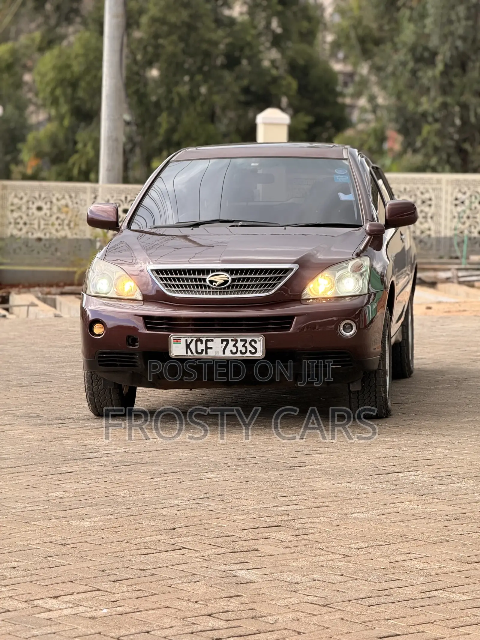 Toyota Harrier 3.3 Hybrid 4WD 2012 Maroon