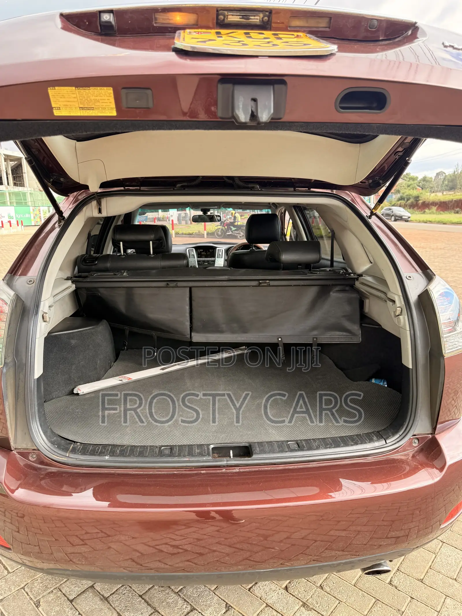 Toyota Harrier 3.3 Hybrid 4WD 2012 Maroon