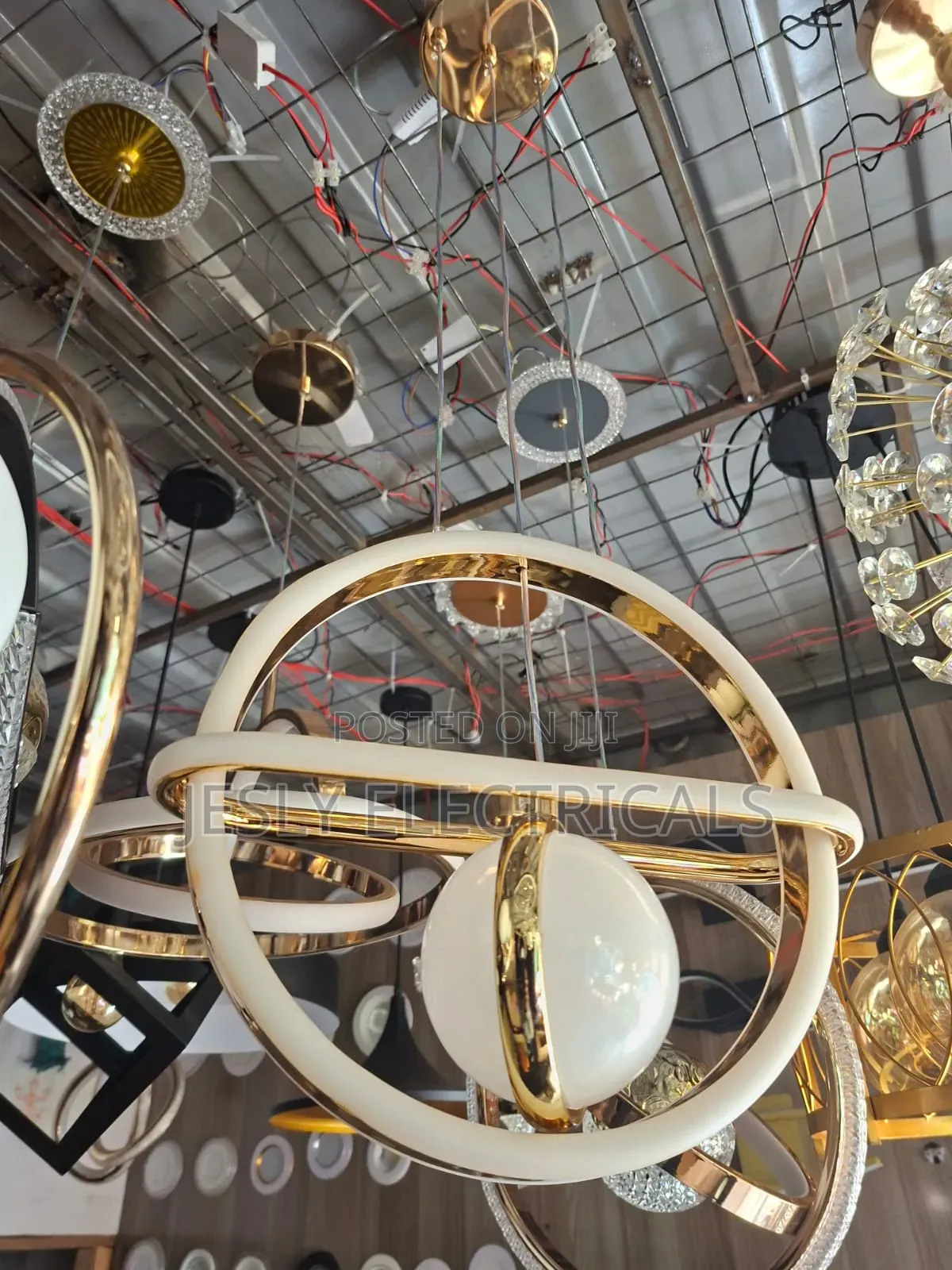Modern Geometric Led Pendant Light