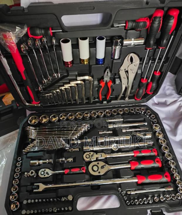 144pcs Complete Home Repair Maintenance Tool Kit