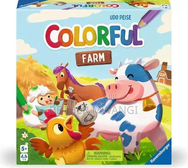 My Colourful Farm Game - main view