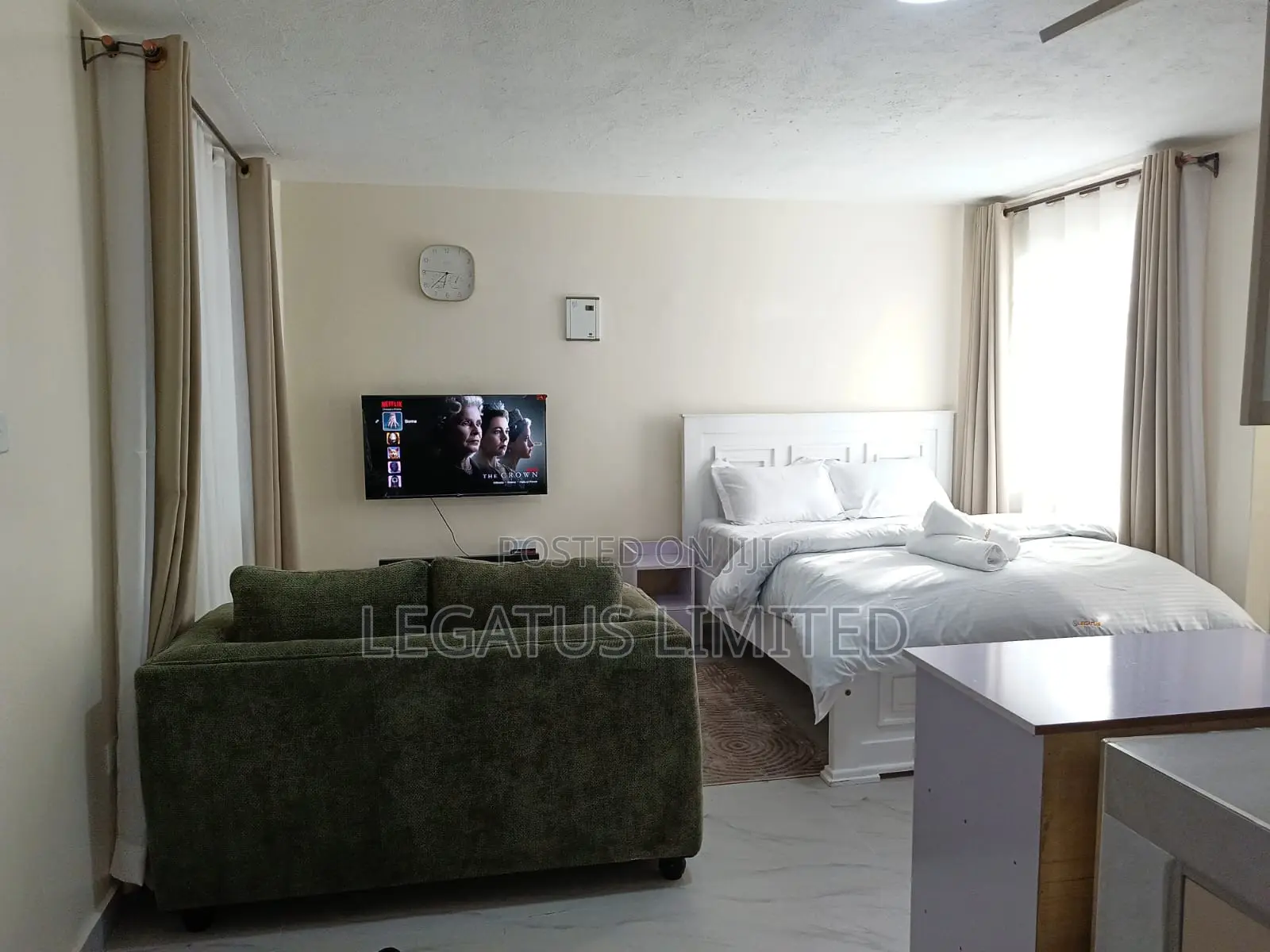Furnished Airbnb Zambia Stage Ngong Town - Legatus Cozy Studios