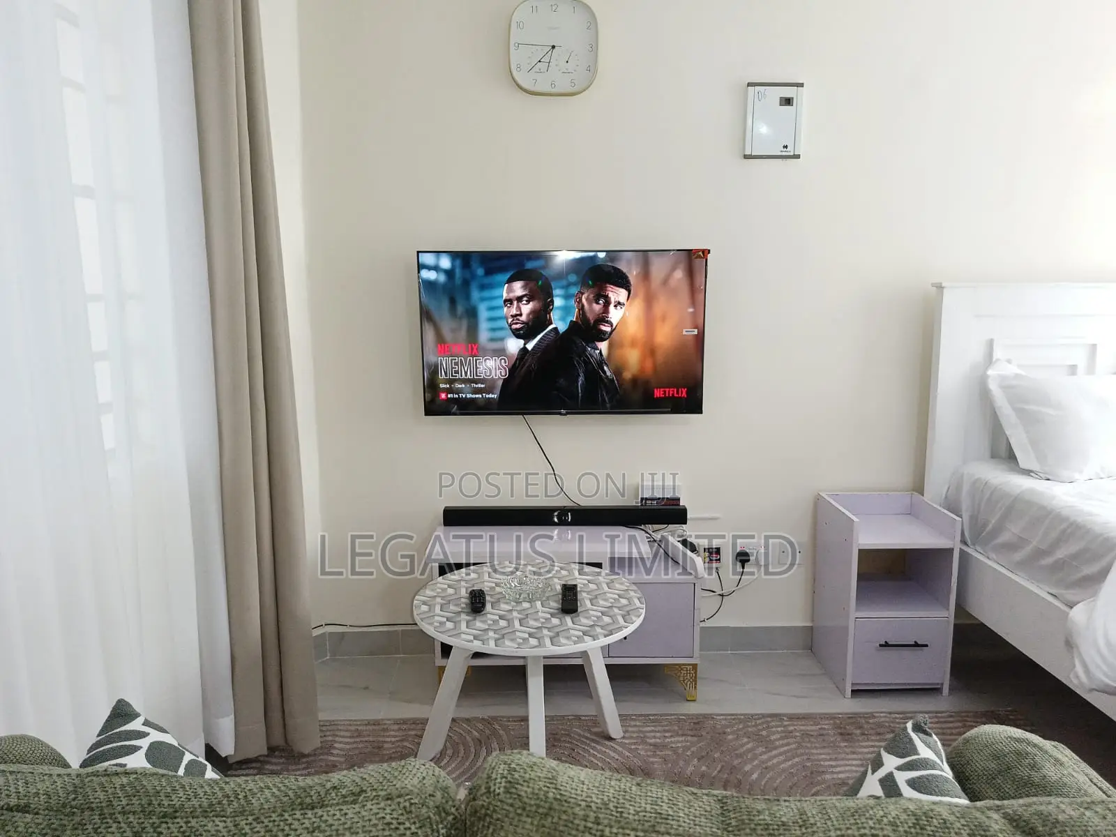 Furnished Airbnb Zambia Stage Ngong Town - Legatus Cozy Studios