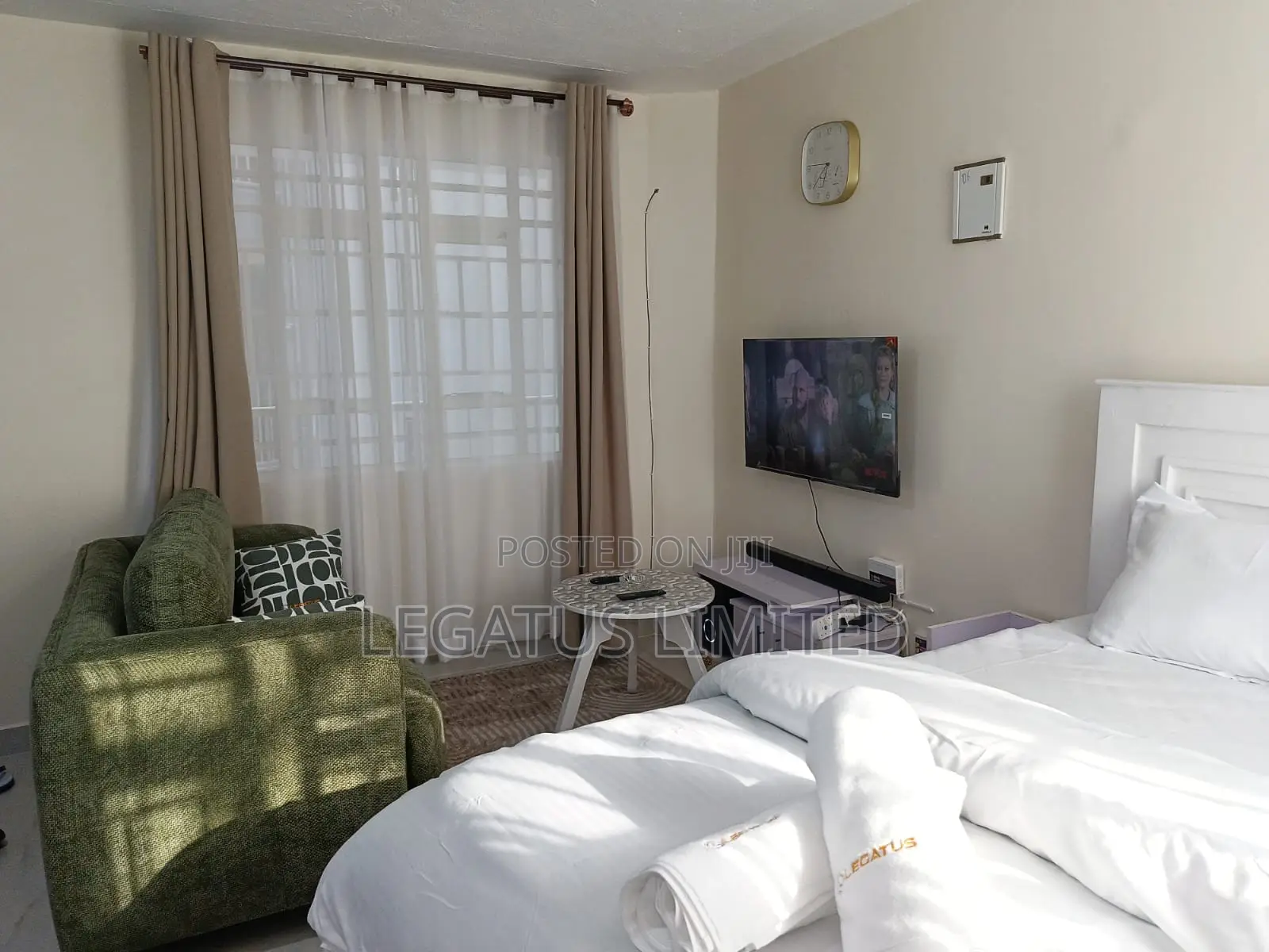 Furnished Airbnb Zambia Stage Ngong Town - Legatus Cozy Studios