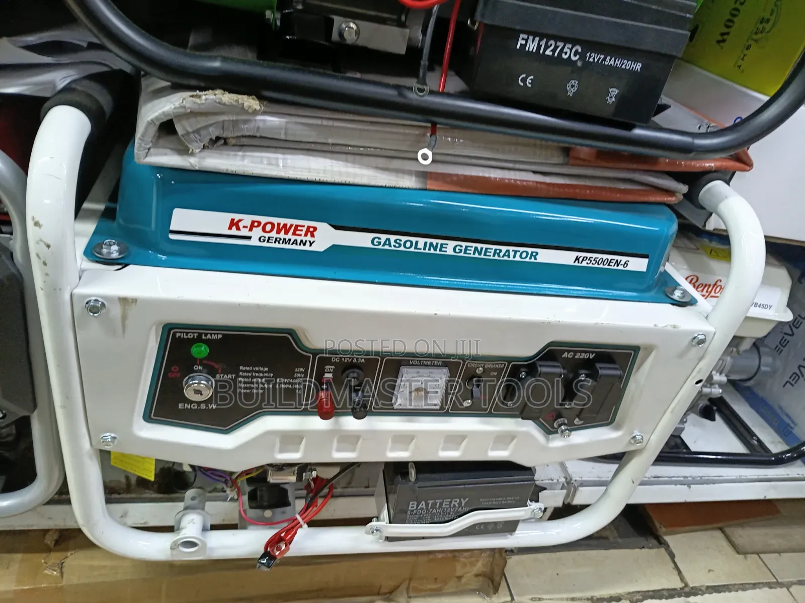 K-Power Germany Kp5500en-6 Gasoline Generator.