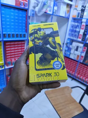 New Tecno Spark 30 128 GB Black